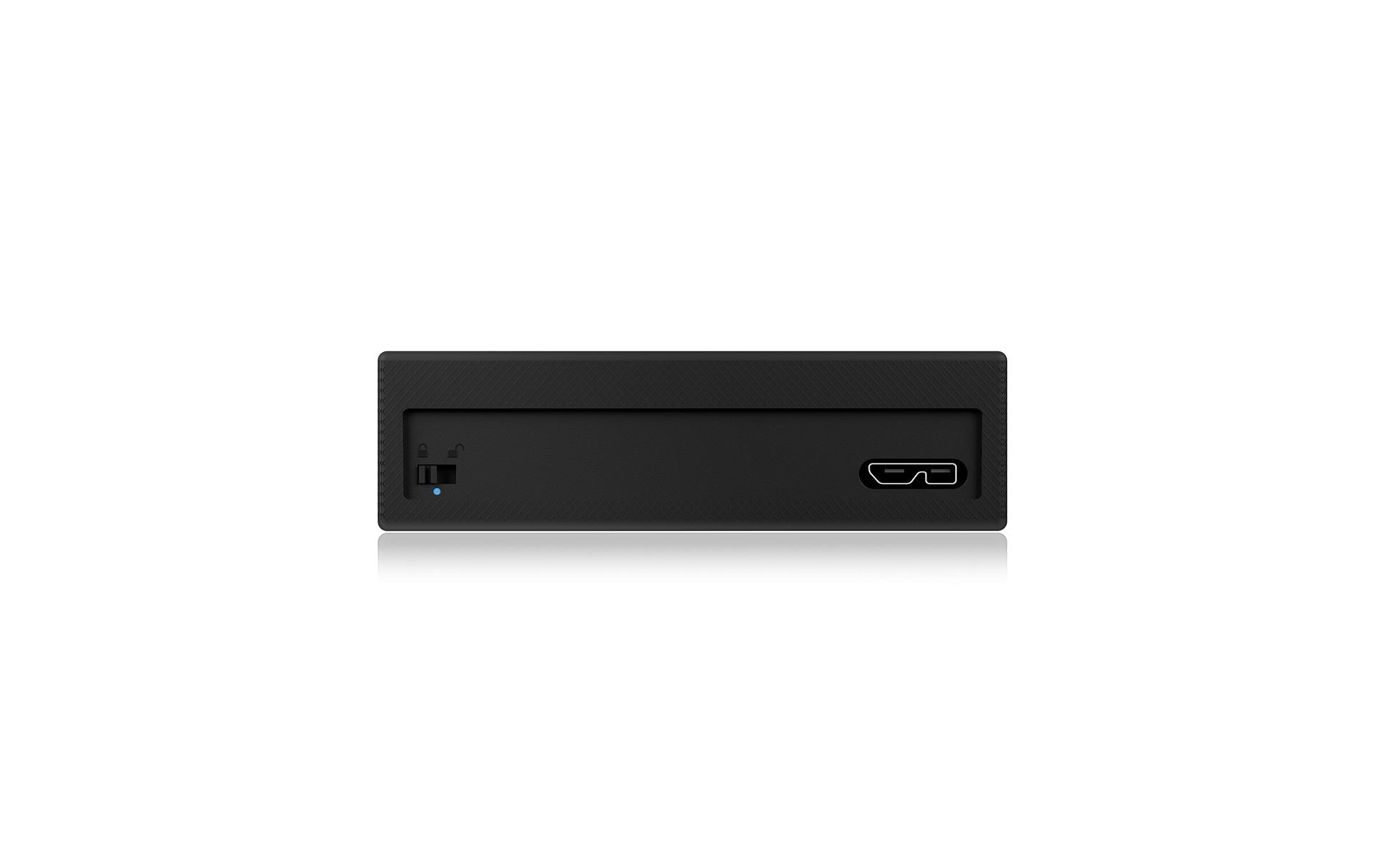 ICY BOX IB-256WP 2.5" SATA HDD/SSD Gehäuse USB 3.0 Schwarz
