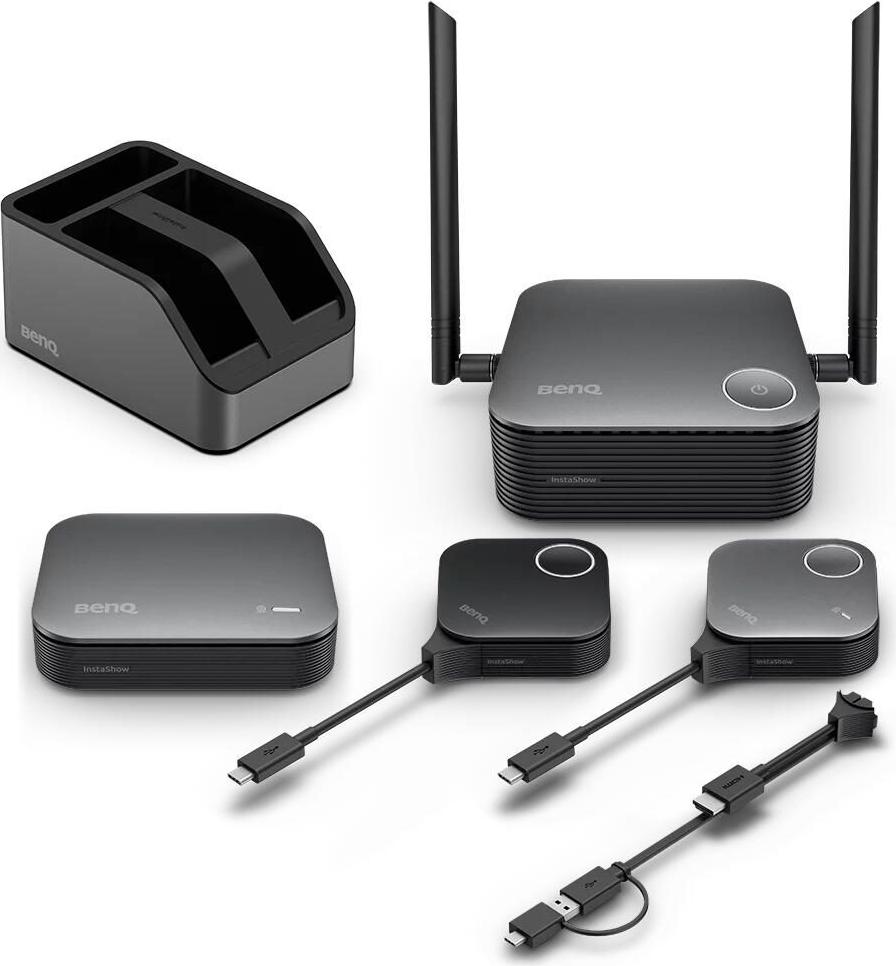 BenQ InstaShow VS25 Kabelloses 4K UHD Präsentationssystem Wi-Fi 6 HDMI USB-C Schwarz