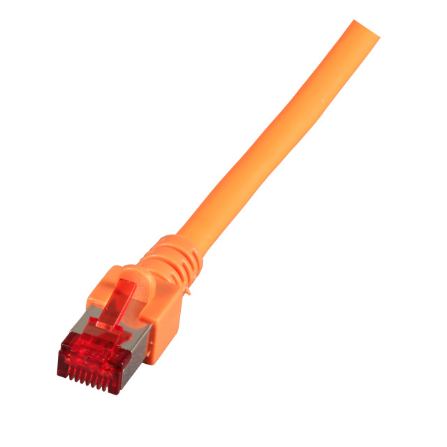 EFB-Elektronik RJ45 Patchkabel Cat.6 S/FTP LSZH 0,25m Orange