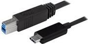 StarTech.com 1m USB 3.1 USB-C auf USB-B Kabel (USB31CB1M)