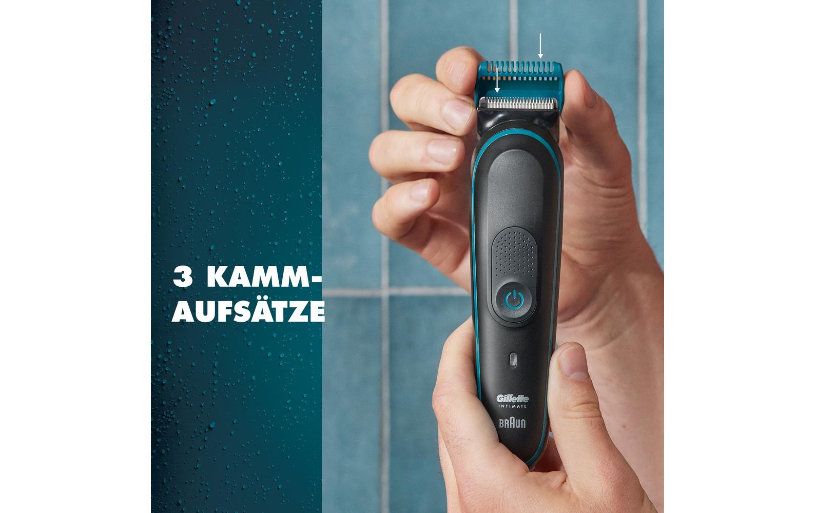 Gillette INTIMATE i5 Intimrasierer Schwarz
