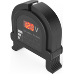 Hama Digitaler Akku-/Batterie-Tester, Universal-Messgerät für Akkus, Batterien (00223543)