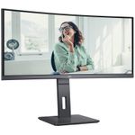 AOC CU34P3CV Computerbildschirm 86,4 cm (34" ) 3440 x 1440 Pixel UltraWide Quad HD LED Schwarz (CU34P3CV)
