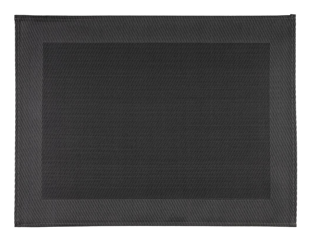 APS Tischset FEINBAND FRAMES 450 x 330 mm PVC Wasserfest Schwarz