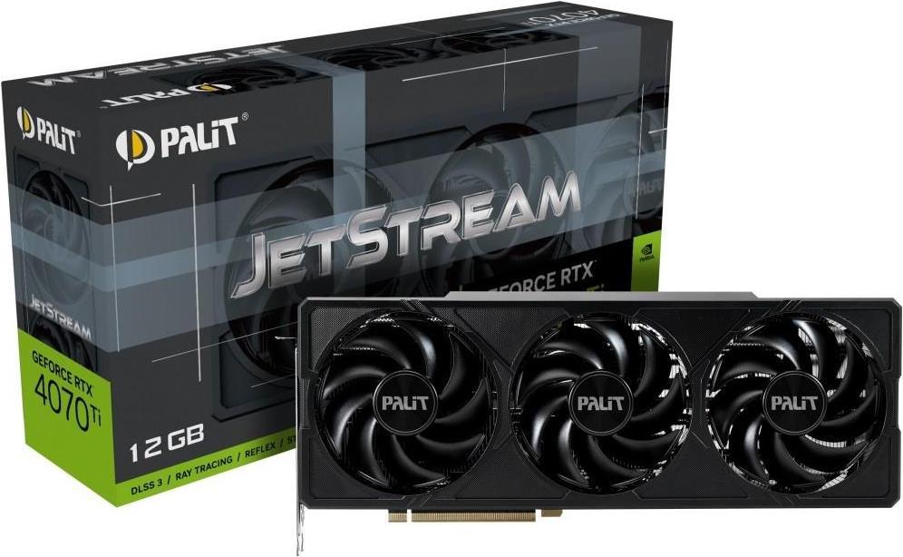 Palit GeForce RTX 4070 Ti JetStream (NED407T019K9-1043J)