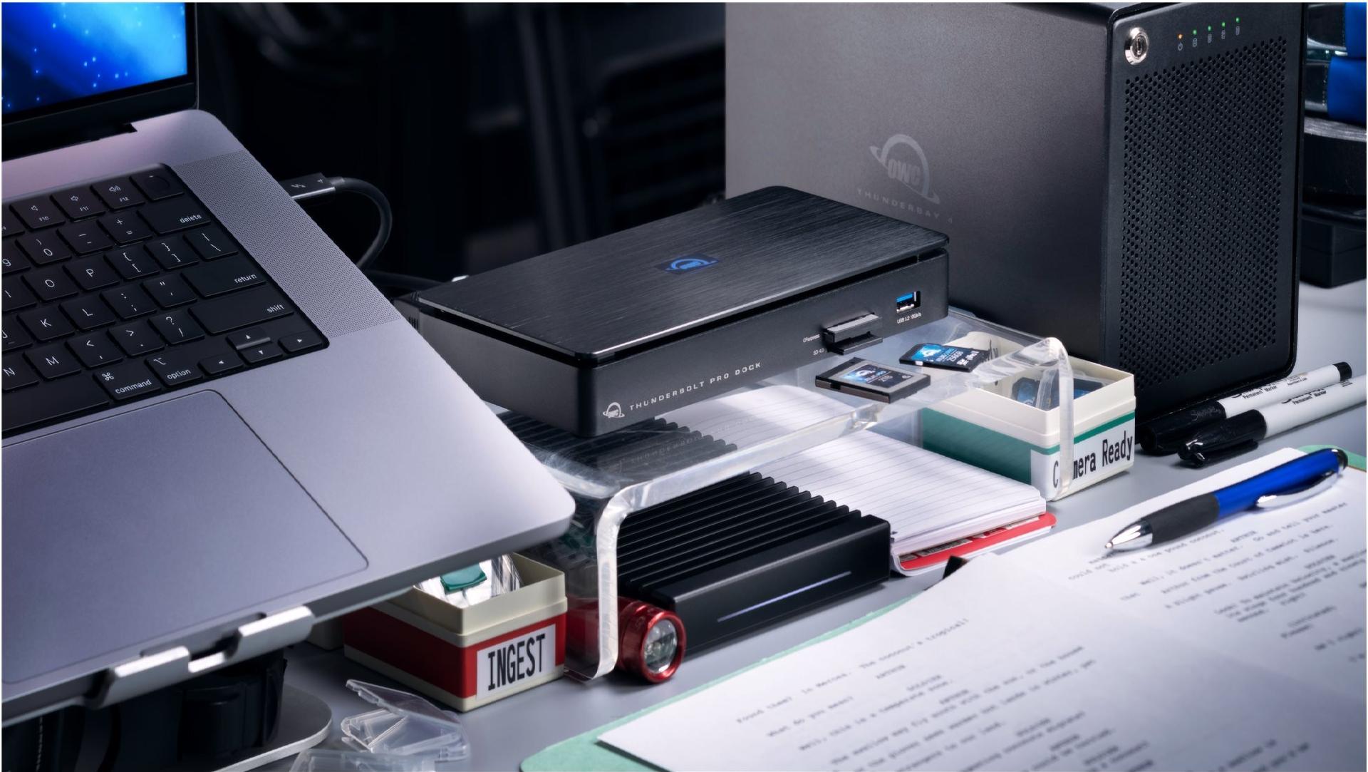 OWC Thunderbolt Pro Dock Thunderbolt 3 Schwarz