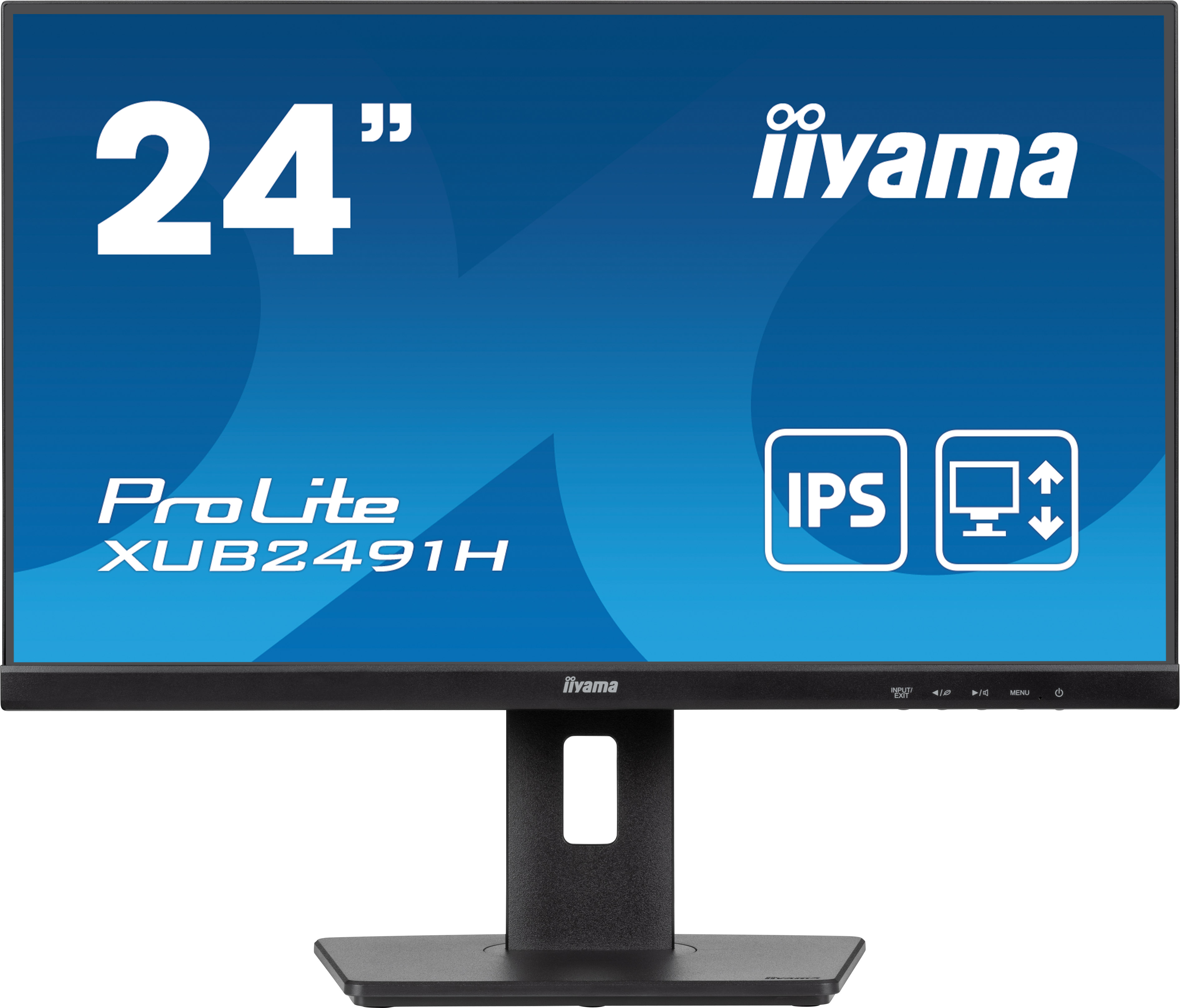 Iiyama Monitor TFT XUB2491H 60.5cm IPS 23.8''/1920x1080/DP/HDMI/100Hz/höv [Energieklasse E] (XUB2491H-B1)