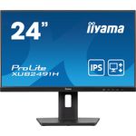 Iiyama Monitor TFT XUB2491H 60.5cm IPS 23.8''/1920x1080/DP/HDMI/100Hz/höv [Energieklasse E] (XUB2491H-B1)
