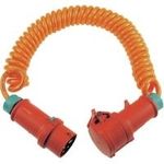 AS SCHWABE Baustellen-Spiralkabel CEE Orange (70416)