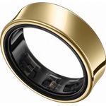 Samsung Galaxy Ring Smart-Ring Aktivitäts-Tracker Titanium Gold Gr. 12 (SM-Q502NZDAEUB) (geöffnet)