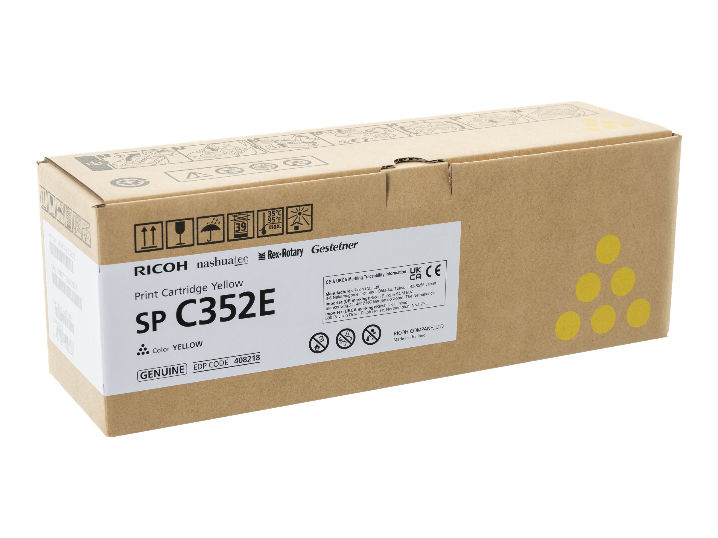 Ricoh SP 352 Tonerpatrone Gelb