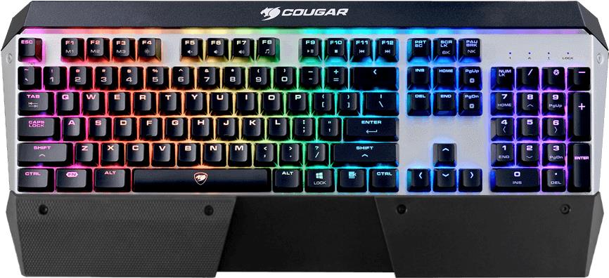 COUGAR Attack X3 RGB Gaming Tastatur, MX Brown, DE Layout (37ATRM4MB.0001)