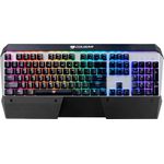 COUGAR Gaming Attack X3 RGB Tastatur USB QWERTZ Deutsch Schwarz - Silber (37ATRM4MB.0001)