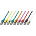 LogiLink Patchkabel, Kat. 6, F/UTP, 7,5 m, grau foliengeschirmt, 4 x 2 AWG 26/7, Belegung: 1:1, CCA Ader, - 1 Stück (CP2082S)