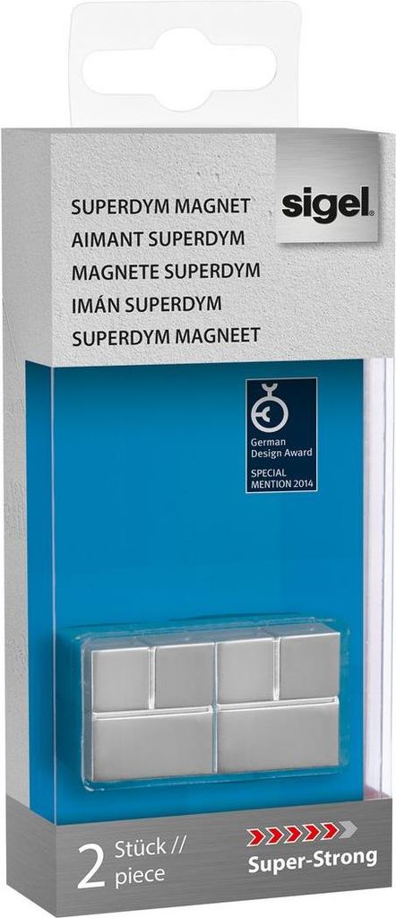 sigel Magnet SuperDym GL706 2x2x2cm VE2 (GL706)