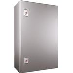 Rittal Kompakt-Schaltschrank AX Edelstahl 1.4301 1türig 380x600x210mm (1008000)