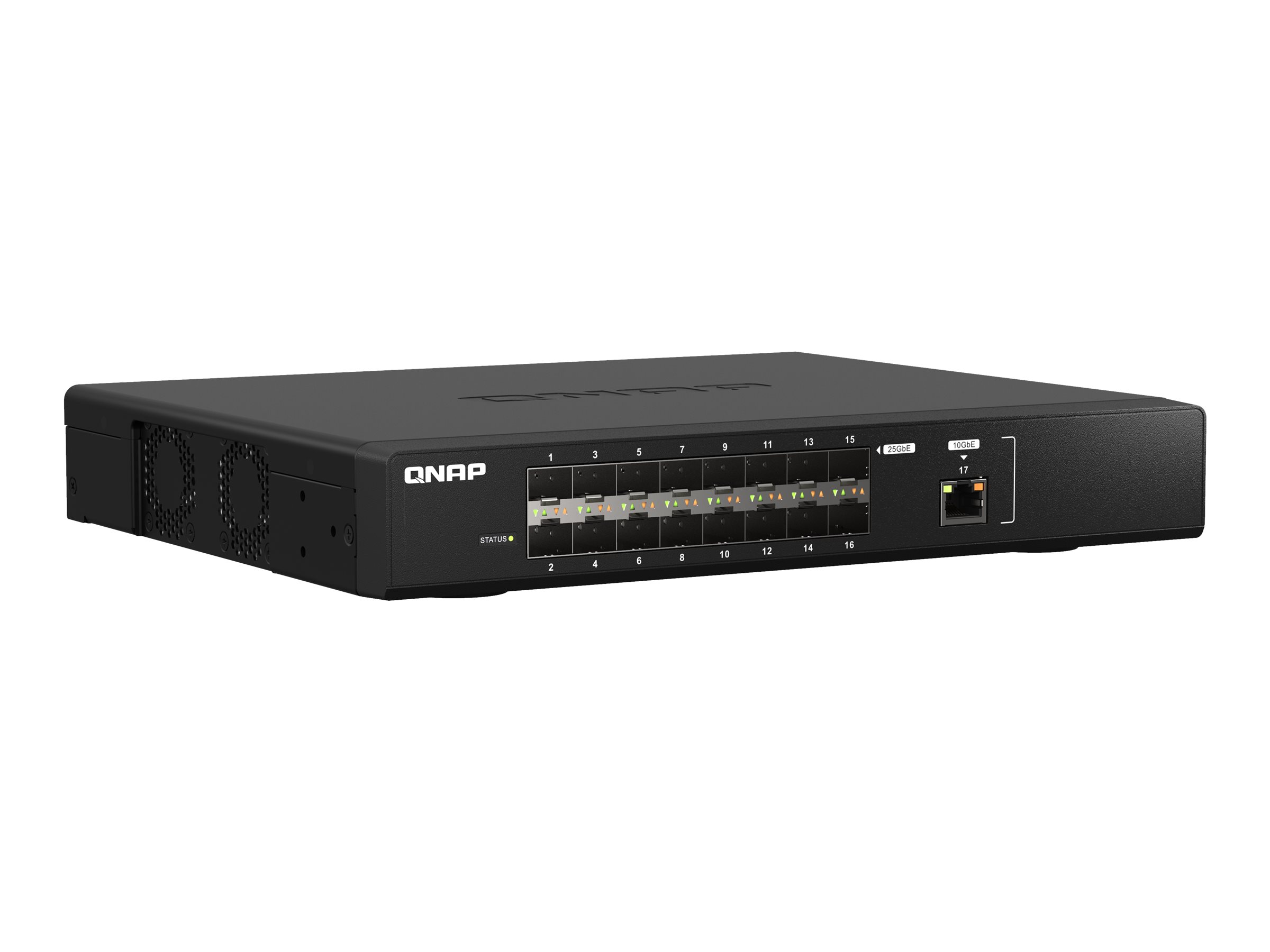 QNAP QSW-M5216-1T Managed Switch 17 Ports Schwarz
