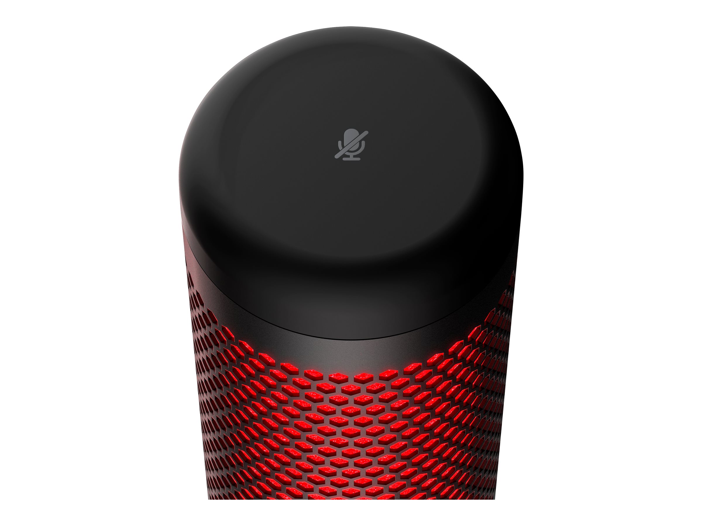 HyperX QuadCast USB Gaming-Mikrofon Rot & Schwarz