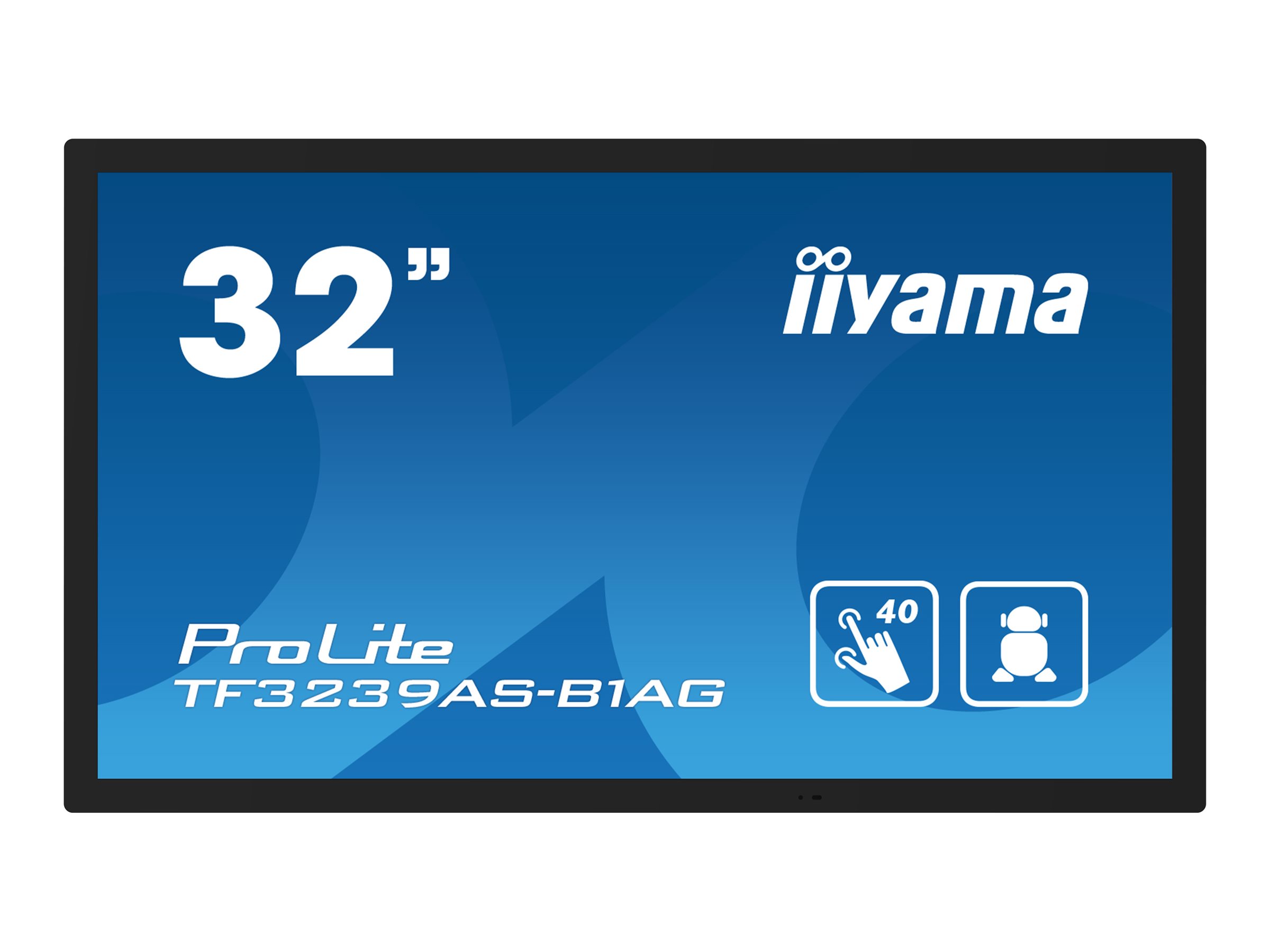 iiyama ProLite TF3239AS-B1AG 31.5" Full HD Touch Display Schwarz