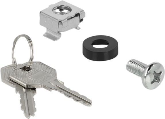DeLOCK Gehäuse geeignet für Wandmontage Schwarz 43379