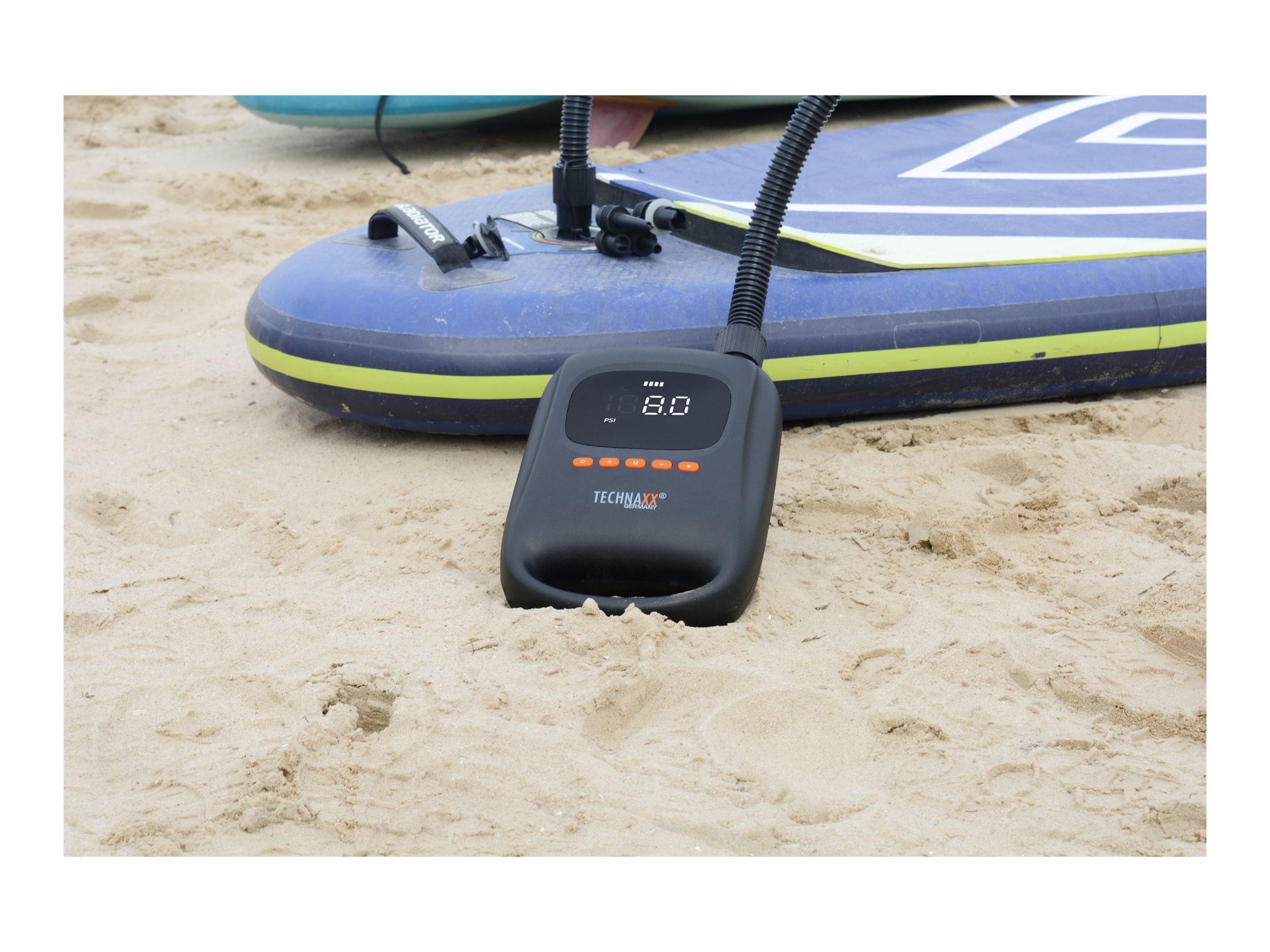 Technaxx TX-266 Akku-Kompressor 12 V Schwarz
