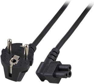ADVANCED CABLE TECHNOLOGY Powercord mains connector CEE7/7 male (angled) - C5 (angled) 1.80 m