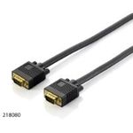 equip VGA Verlängerungskabel St/Bu 1,8m AWG28 schwarz (218130)