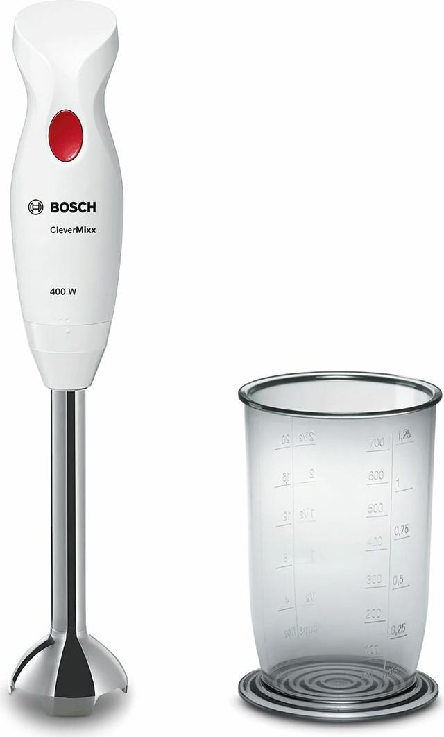 Bosch Stabmixer CleverMixx MSM24100 ws/deep red (MSM24100)