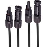 shiverpeaks PV4 Verlängerung, 4mm², 2er Set schwarz/schwarz, 7,5m (BS02-32065)