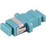 shiverpeaks ®-BASIC-S--LWL-Verbinder, SC-SC, Simplex, aqua (BS07-60052)