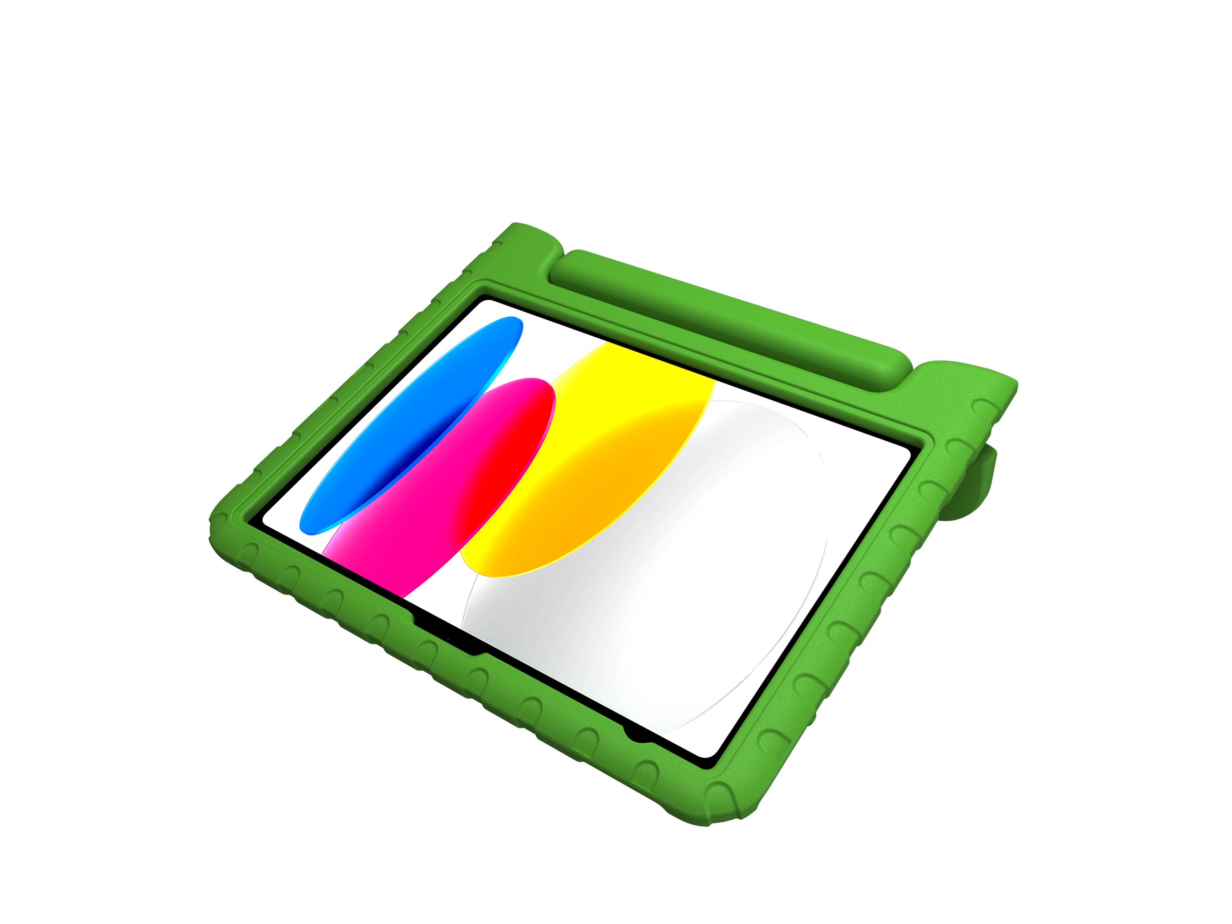 DEQSTER Kids Case 11" Tablet-Schutzhülle mit 9H Panzerglas-Displayschutz Grün