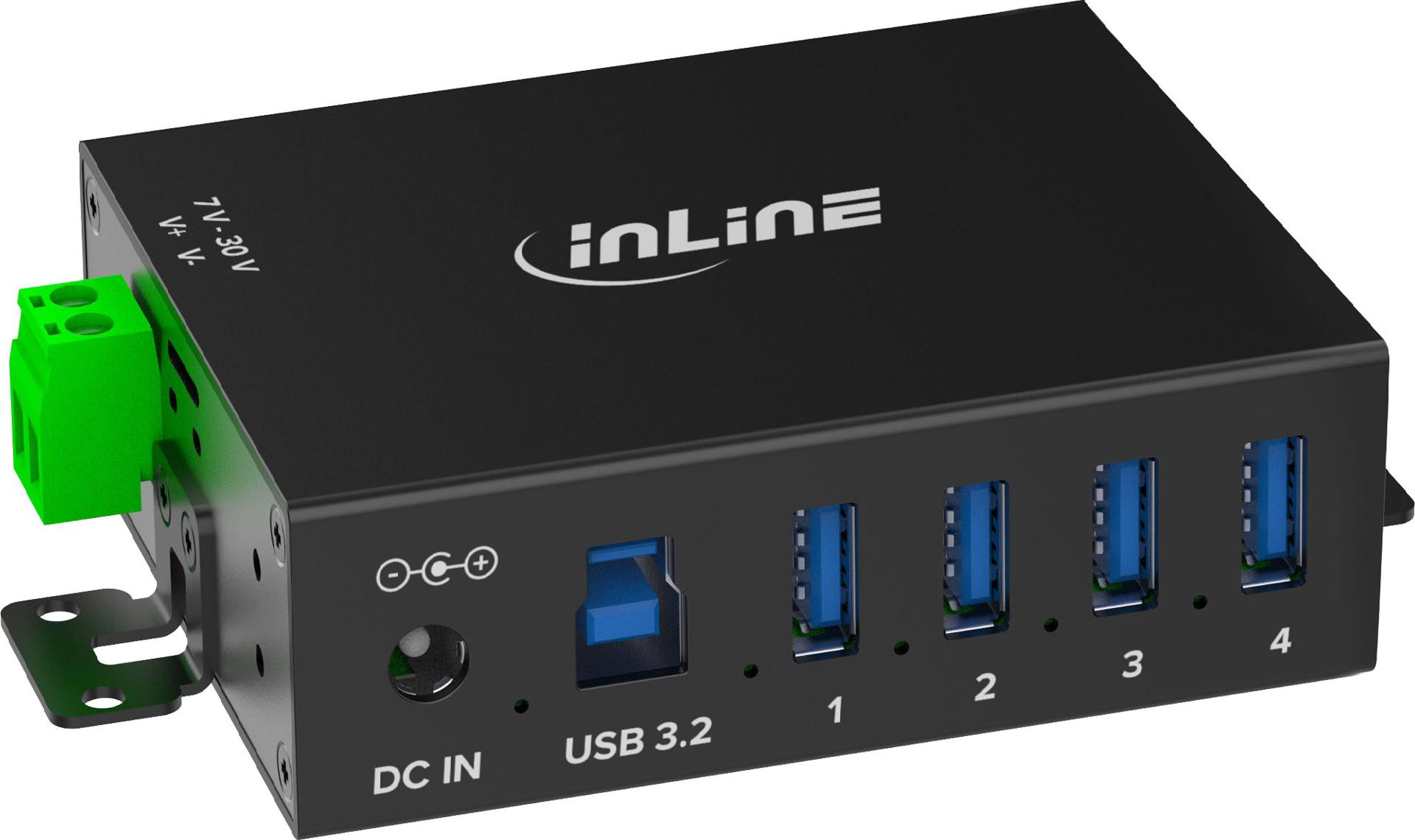 InLine USB 3.2 Gen.1 Industrie-Hub (35396A)