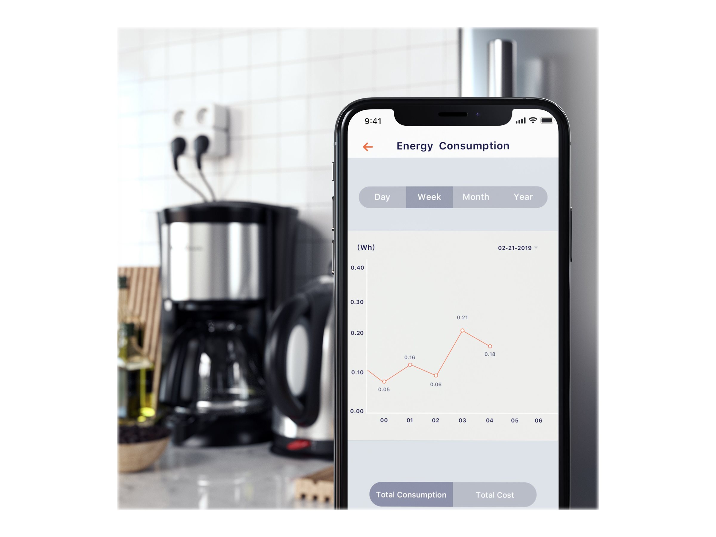 Satechi Dual Smart Outlet Smart-Stecker Wi-Fi Weiß