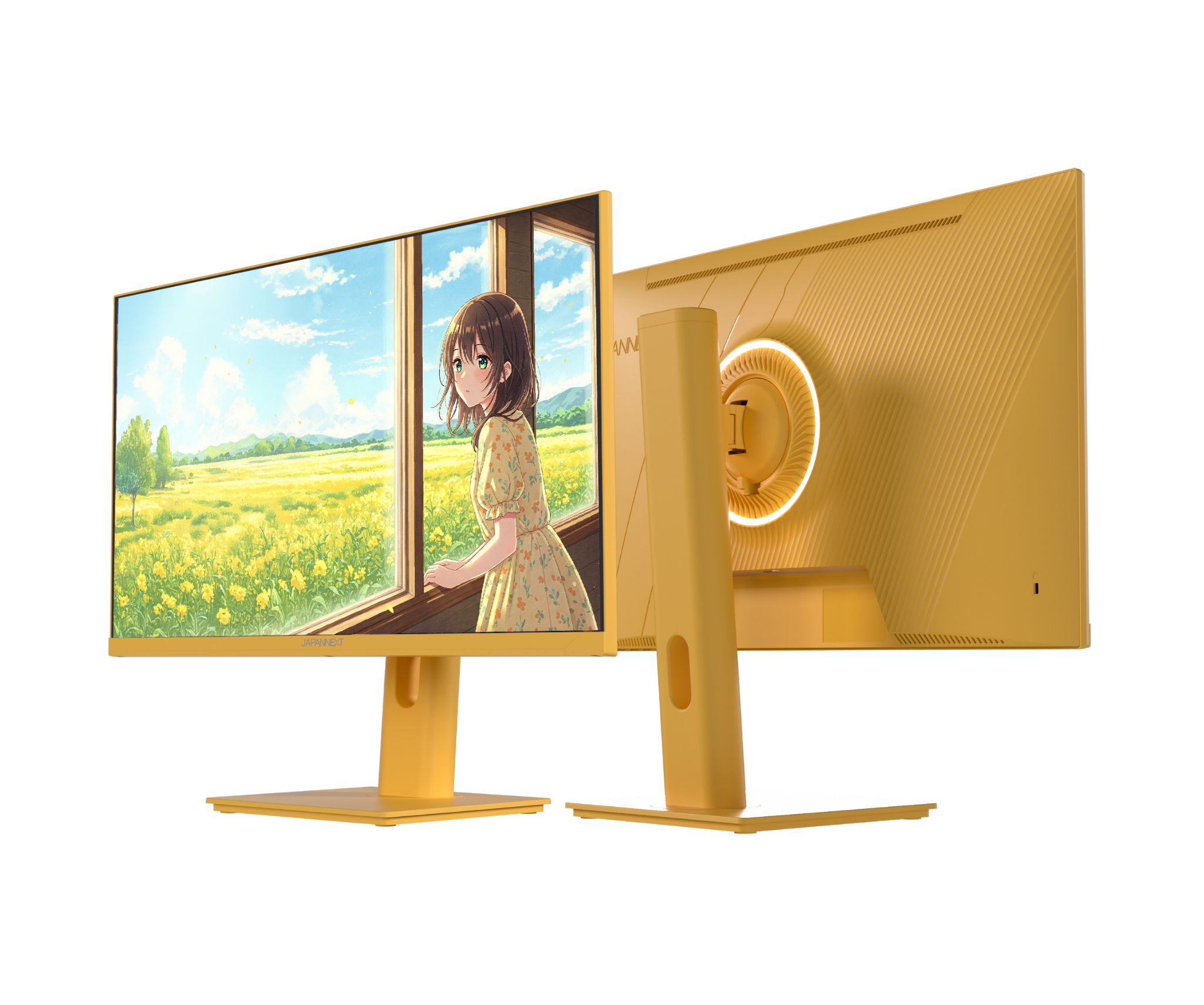 JAPANNEXT JN-I238FHD120F-HSP-YE 23,8" Gaming Monitor 1920 x 1080 IPS 120 Hz Gelb