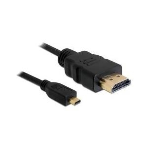 Delock Kabel High Speed HDMI mit Ethernet A/D Stecker/Stecker 1m (82661)