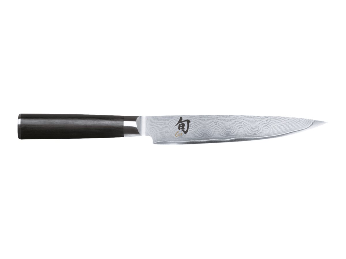 kai Shun Classic Tranchiermesser 18 cm Edelstahl Holzgriff Schwarz