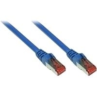 RNS® Patchkabel mit Rastnasenschutz, Cat. 6A, S/FTP, PiMF, halogenfrei, 500MHz, blau, 2m, Good Connections (8060-H020B)