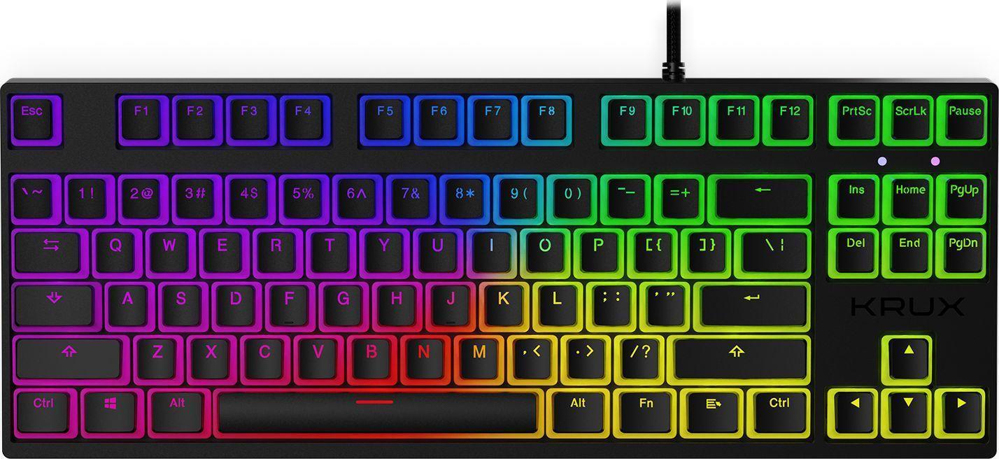 KRUX Atax PRO RGB Tastatur USB QWERTY Englisch Schwarz (KRX0129)