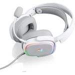 MODECOM MC-899 PROMETHEUS weiß kabelgebundene Kopfhörer 7.1 | USB (S-MC-899-PROMETHEUS-200)