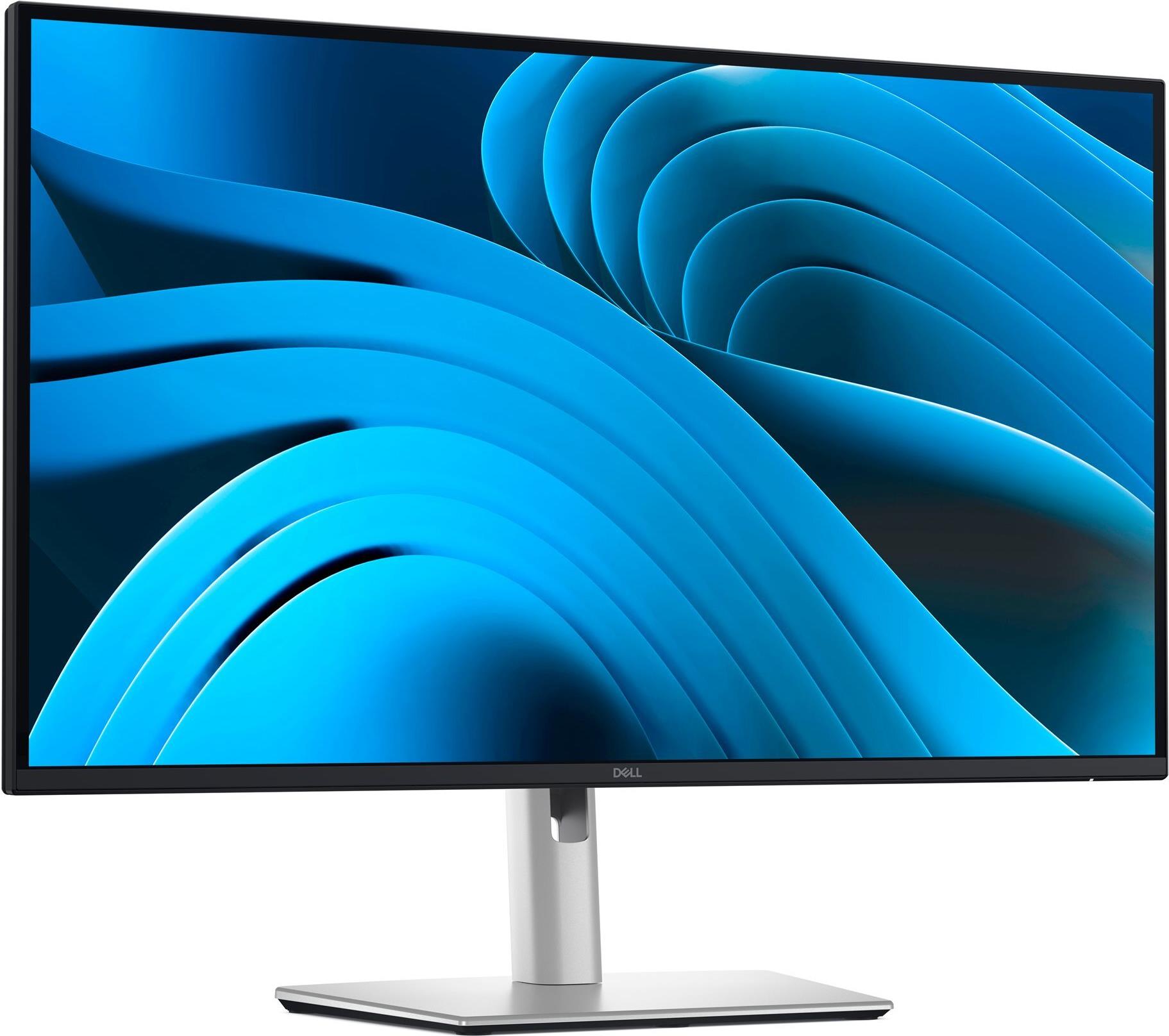 Dell Pro Plus P2725DE 27" QHD IPS 100 Hz USB-C Hub Monitor Schwarz, Silber