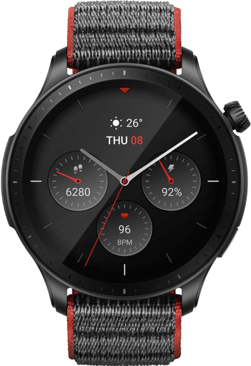 Amazfit GTR 4 3,63 cm (1.43" ) AMOLED 46 mm Grau GPS (W2166EU2N)