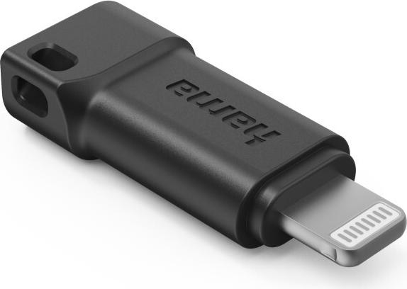 Hama USB-C-Adapter auf Apple Lightning-Stecker, MFI, Schwarz (00201734) (geöffnet)
