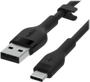 Belkin BOOST?CHARGE Flex USB Kabel 3 m USB 2.0 USB A USB C Schwarz (CAB008BT3MBK)