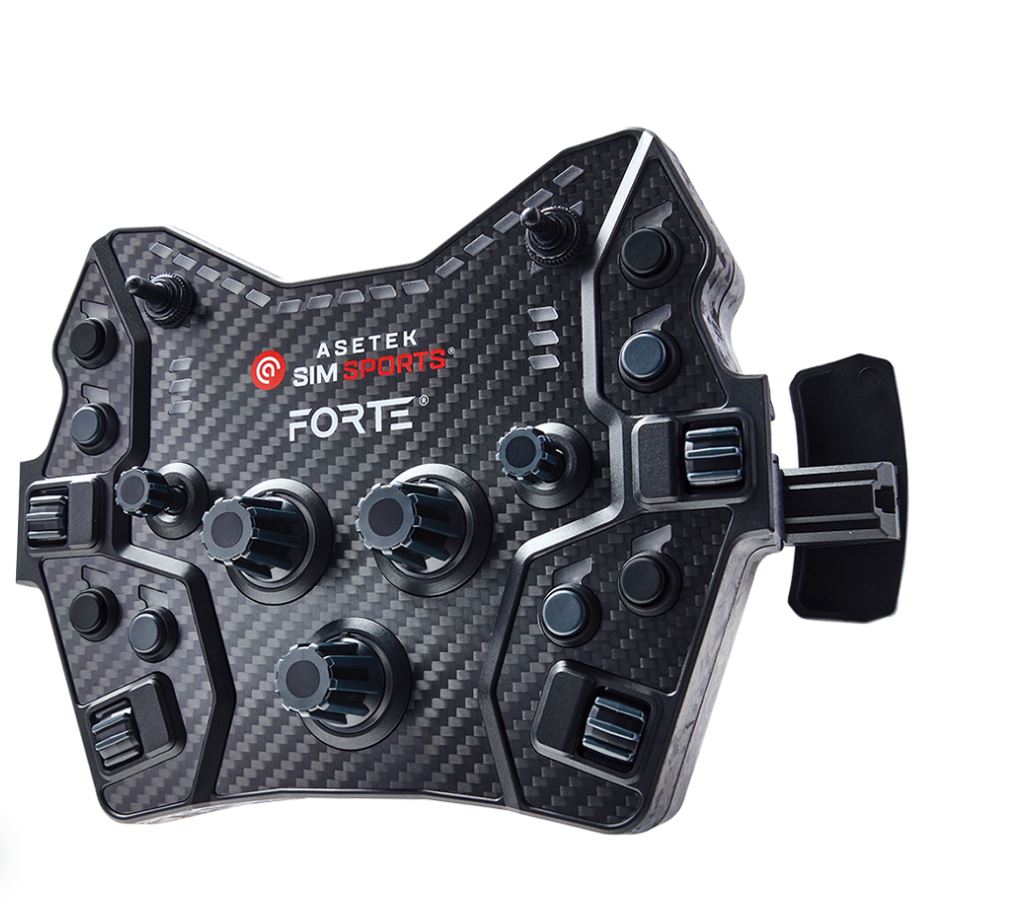 Asetek SimSports Forte GT Button Box - Black Edition (40-030-0030004)