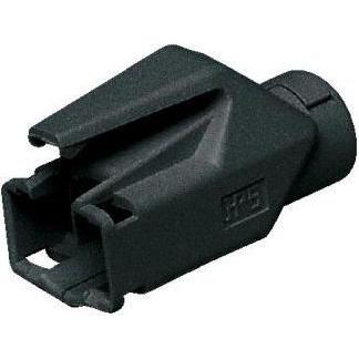 Hirose Knickschutztülle für Modularstecker TM21 und TM31, schwarz, VPE 50 Stück Verhindert Beschädigungen am Stecker (TM21P-88P(13)/222-2862-9-13)