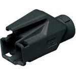 Hirose Knickschutztülle für Modularstecker TM21 und TM31, schwarz, VPE 50 Stück Verhindert Beschädigungen am Stecker (TM21P-88P(13)/222-2862-9-13)