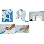 ScotchBlue Abdeckbandapplikator + 1 Rolle Abdeckband 2090 vereinfacht das Abkleben, ergonomischer, runder Griff, - 1 Stück (TA3-SB-ESF2090)