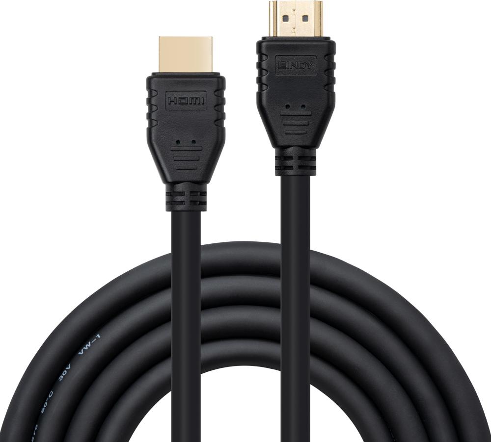 Lindy 0.5m 4K60Hz HDMI Cable, Flexible (37315)