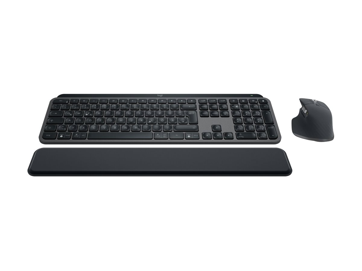 Logitech MX Keys Combo for Business - Tastatur- und Maus-Set - kabellos - Bluetooth LE - QWERTZ - Graphite