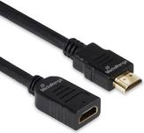 MEDIARANGE HDMI Verlängerungskabel 18 Gbps ARC sw (MRCS256)